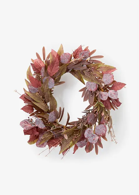 D&ouml;rrkrans med blad, bonprix