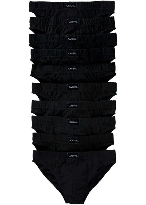 Kalsong med mjuk bomull (10-pack), bonprix