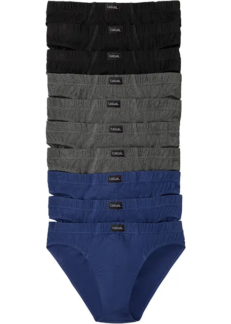 Kalsong med mjuk bomull (10-pack), bonprix