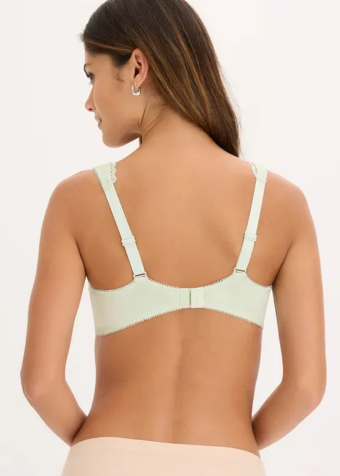 BH med bygel och ekologisk bomull (3-pack), bonprix