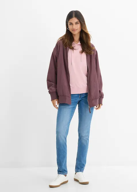 Straight jeans Mid Waist, Stretch, bonprix