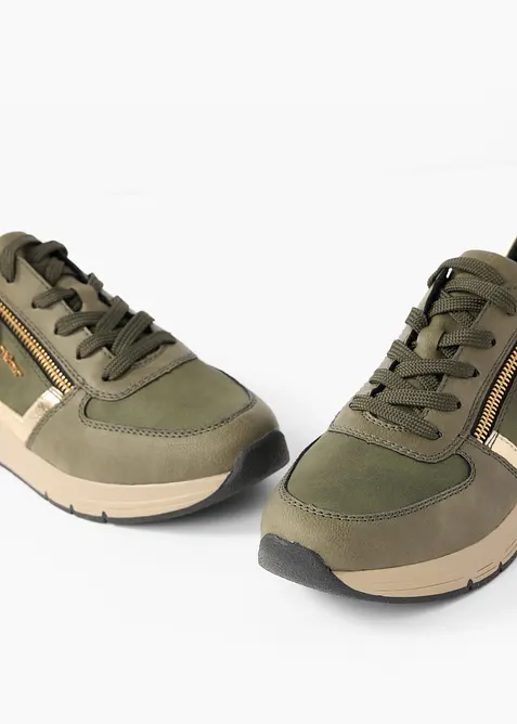 Sk&ouml;na sneakers fr&aring;n Rieker, med vadderad innersula, Rieker