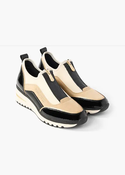 Marco Tozzi-sneakers med dragkedja, Marco Tozzi