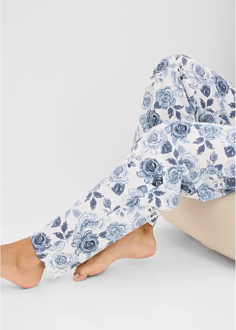 Pyjamas av ekologisk bomull, bonprix