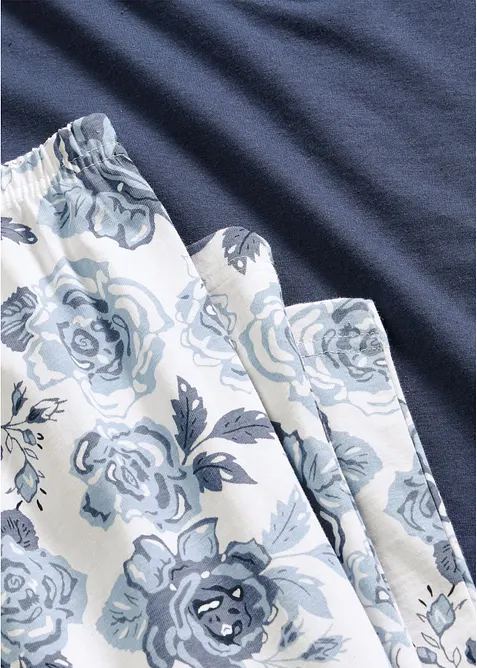 Pyjamas av ekologisk bomull, bonprix