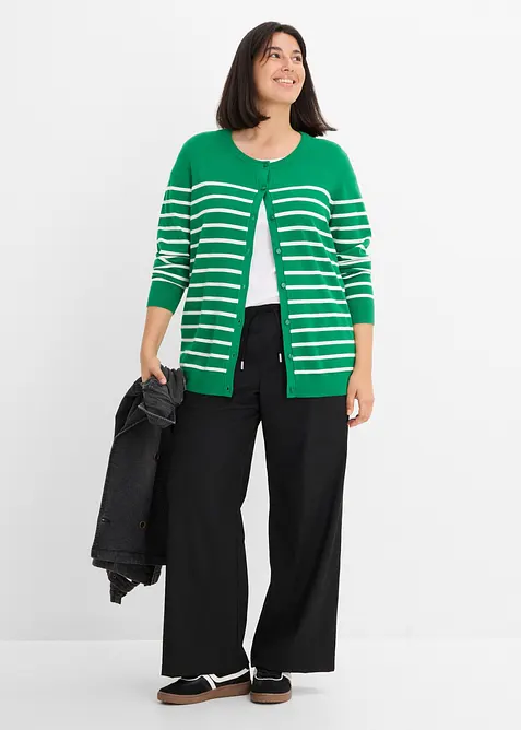 Finstickad cardigan, bonprix