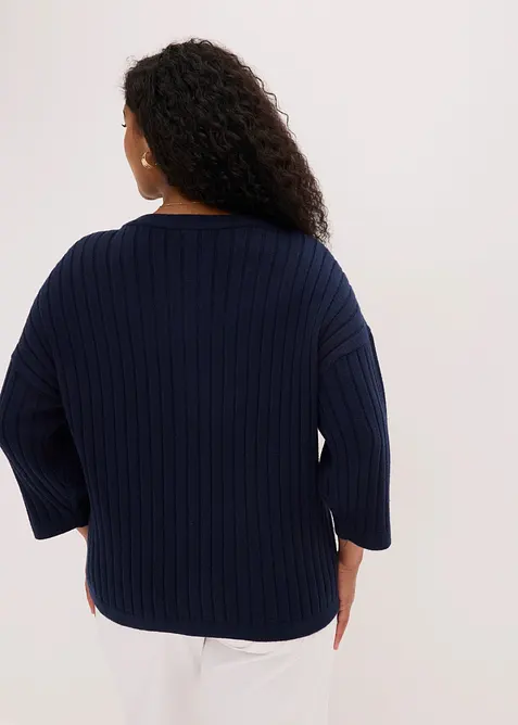 Cardigan i viskosmix, bonprix
