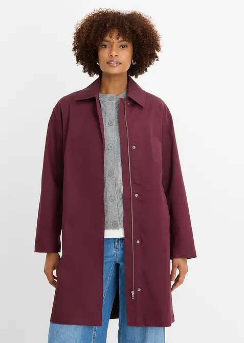 Trenchcoat i vattenavvisande material, bonprix
