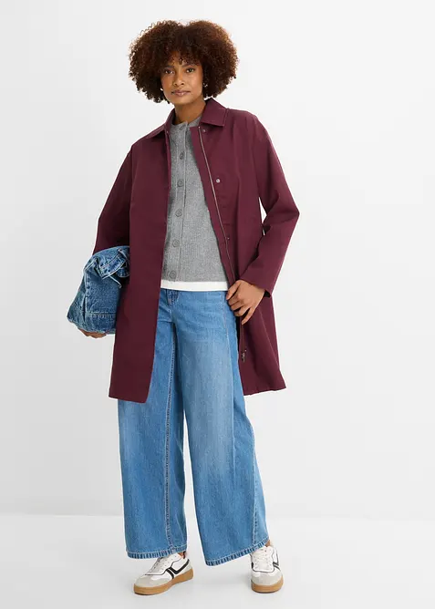 Trenchcoat i vattenavvisande material, bonprix