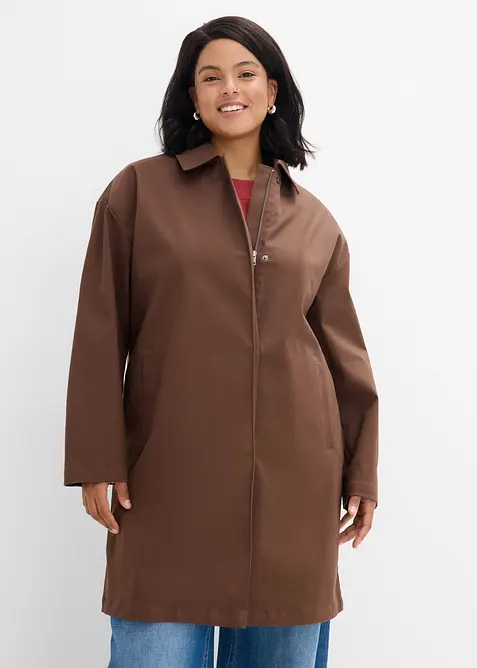 Trenchcoat i vattenavvisande material, bonprix