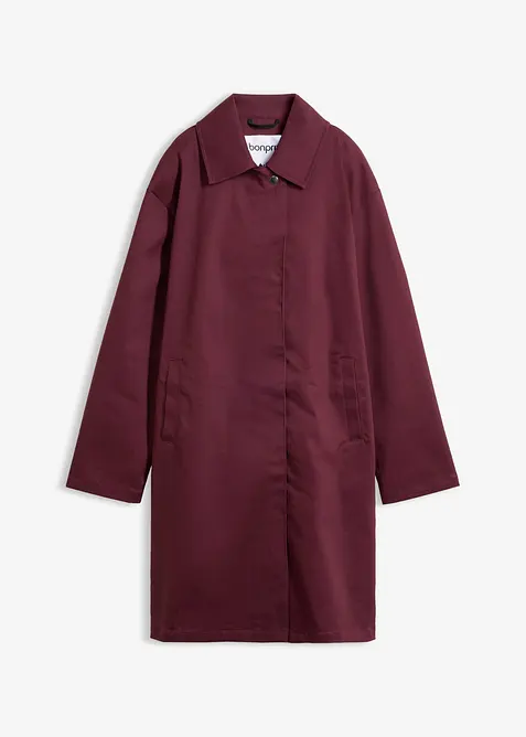 Trenchcoat i vattenavvisande material, bonprix