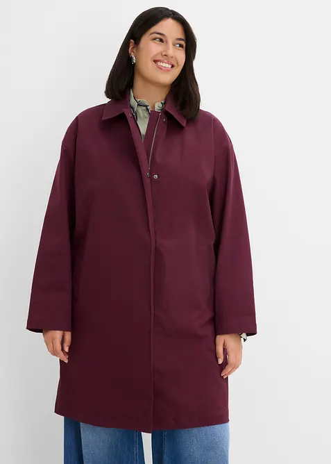 Trenchcoat i vattenavvisande material, bonprix
