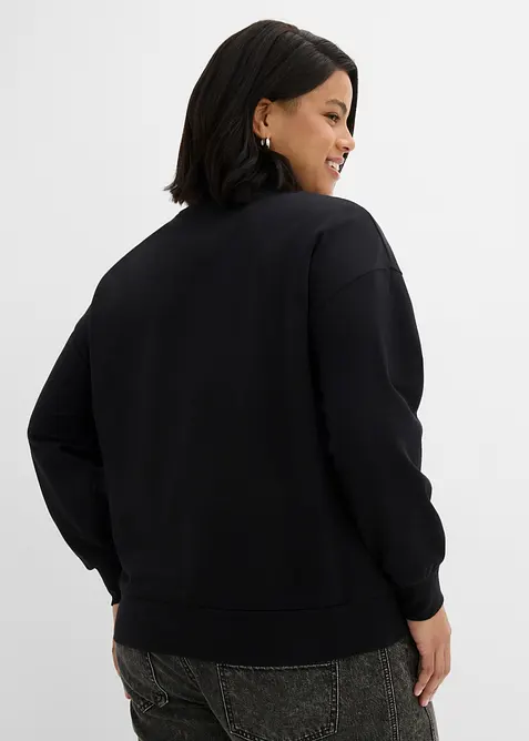 Vid sweatshirt i ekologisk bomull, bonprix
