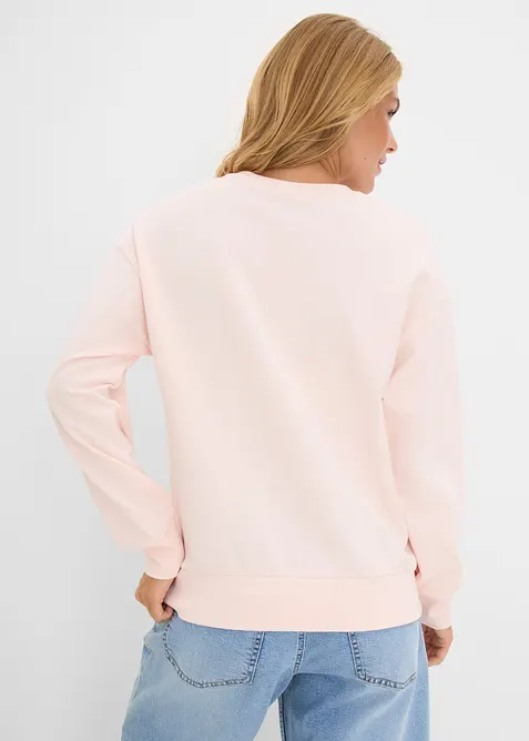 Vid sweatshirt i ekologisk bomull, bonprix