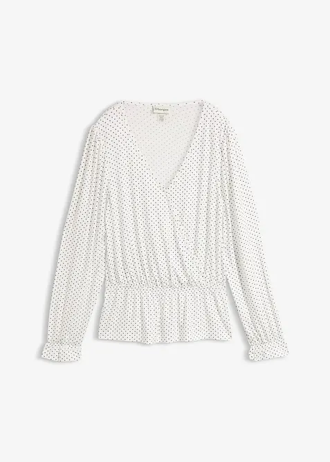 Topp med omlottlook, bonprix