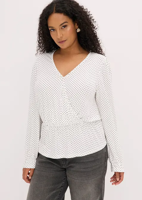 Topp med omlottlook, bonprix