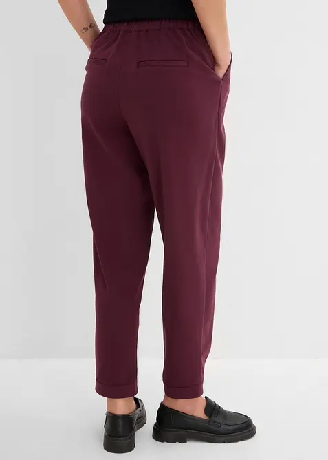 Byxa med viskos i kort modell, bonprix