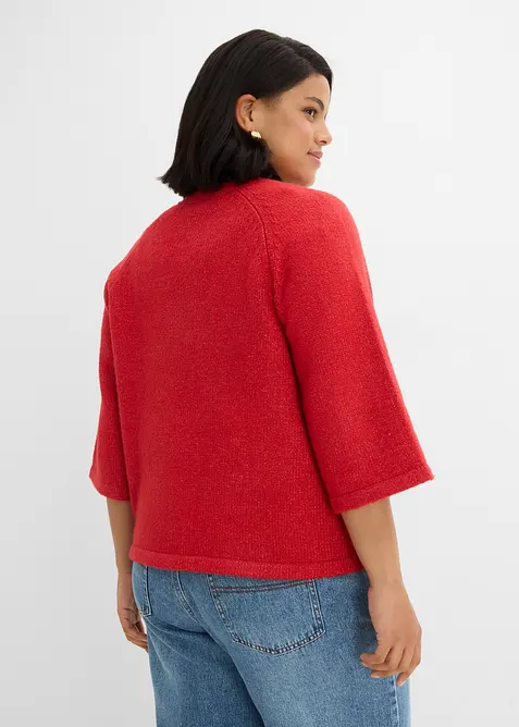 Cardigan med 3/4-&auml;rm, bonprix