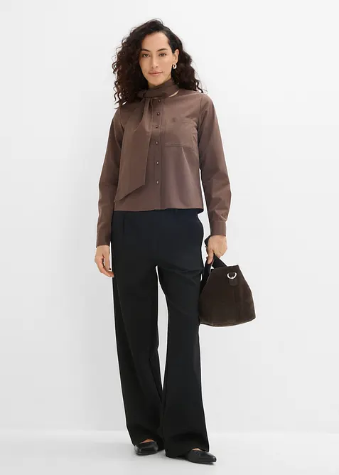 Blus med sjaldetalj, bonprix