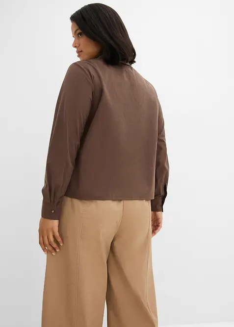Blus med sjaldetalj, bonprix