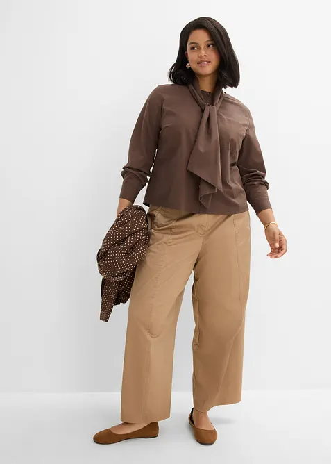 Blus med sjaldetalj, bonprix