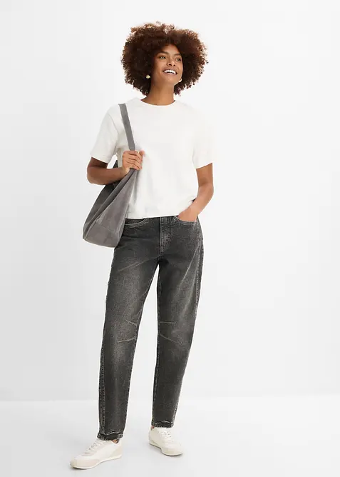 Mom-jeans High Waist, bonprix