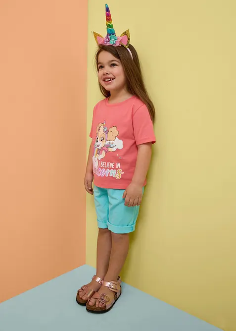 T-shirt i bomull med Paw Patrol-motiv, PAW PATROL