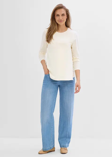 Mamma-/amningstopp med bomull (2-pack), bonprix