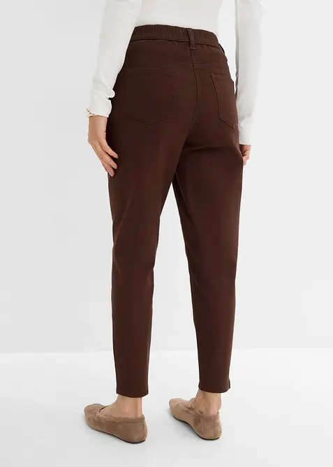 Mom-twillbyxa med h&ouml;g midja, bonprix