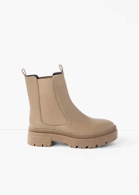 Chelseaboots med profilsula, bonprix