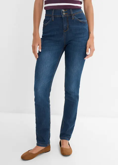 Slim Fit jeans High Waist, Comfort Stretch, bonprix