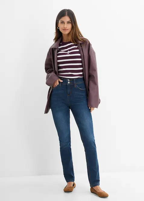 Slim Fit jeans High Waist, Comfort Stretch, bonprix