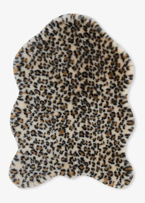Leopardm&ouml;nstrad fuskp&auml;lsmatta, bonprix