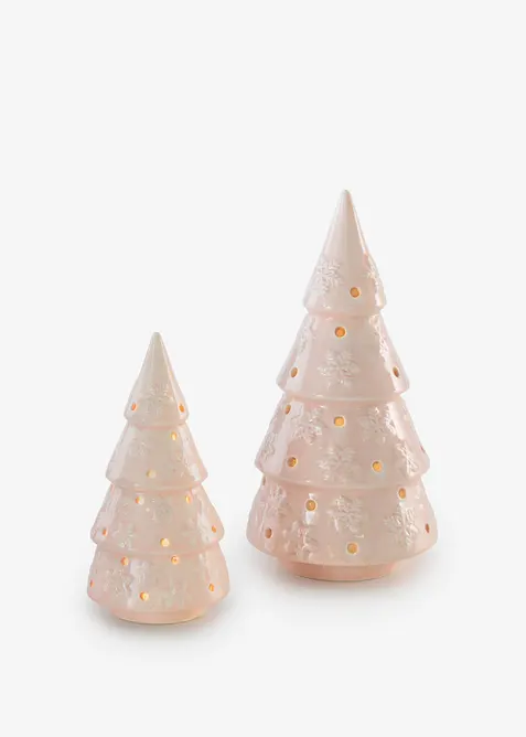 Prydnadsf&ouml;rem&aring;l i form av en julgran (2 delar), bonprix