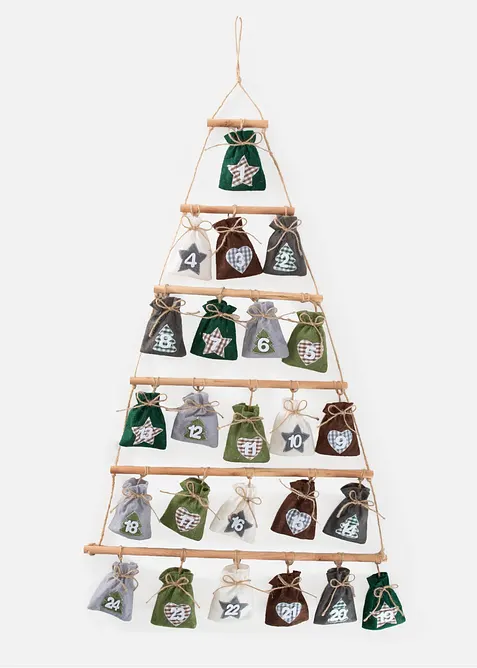 Adventskalender med p&aring;sar, bonprix