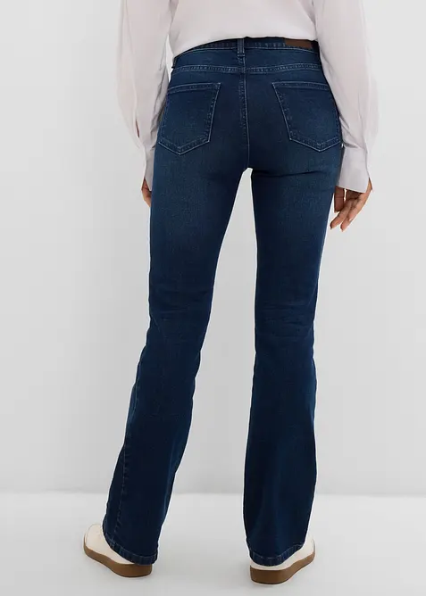 Bootcut Jeans Mid Waist, Stretch, bonprix