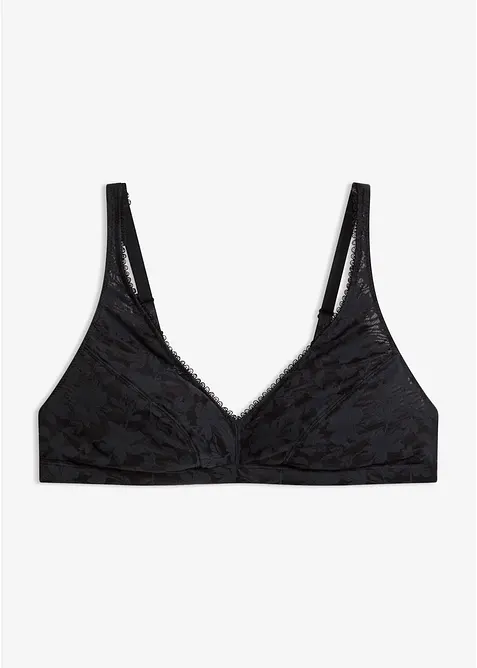 Bralette utan bygel i mjukt material, bonprix
