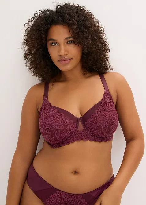 Bygel-BH med skir spets, bonprix