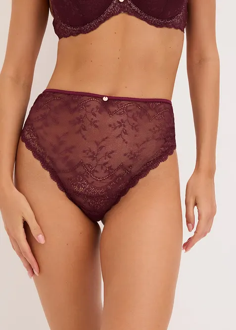 Stringtrosa med h&ouml;g midja, bonprix