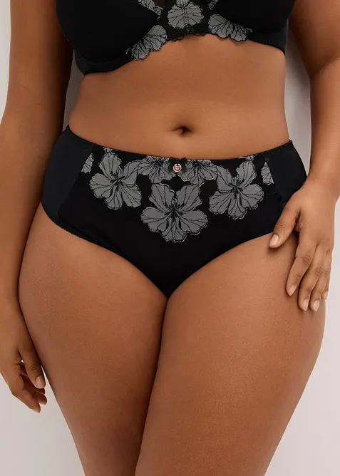 Maxitrosa med elegant broderi, bonprix