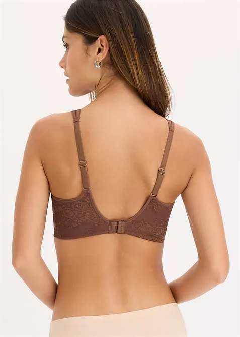 Bralette med spets och urtagbara kuddar fr&aring;n Feel Comfort, bonprix