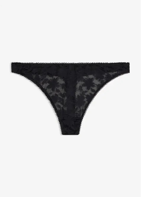 Stringtrosa i mjukt material, bonprix