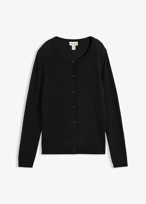 Cardigan i mjuk kashmir med Good Cashmere Standard&reg;, bonprix