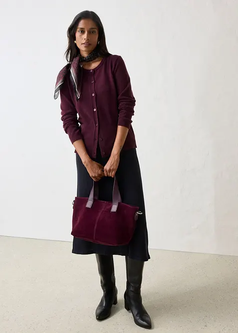 Cardigan i mjuk kashmir med Good Cashmere Standard&reg;, bonprix