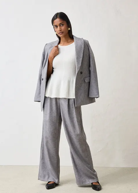 Ylletr&ouml;ja med peplum, bonprix