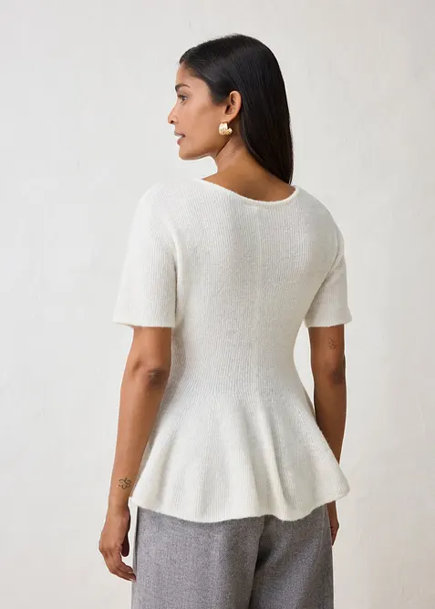 Ylletr&ouml;ja med peplum, bonprix