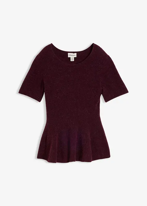 Ylletr&ouml;ja med peplum, bonprix