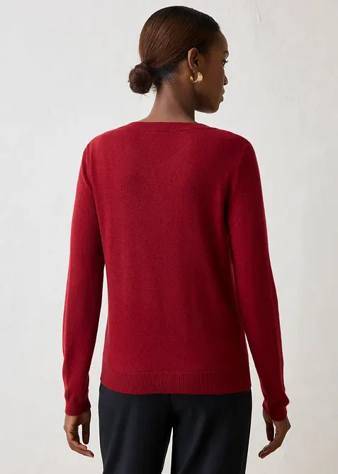 Tr&ouml;ja i mjuk kashmir med Good Cashmere Standard&reg;, bonprix