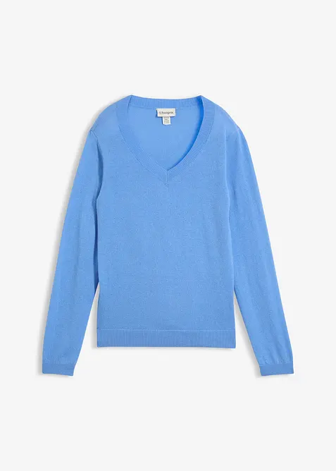 Tr&ouml;ja i mjuk kashmir med Good Cashmere Standard&reg;, bonprix