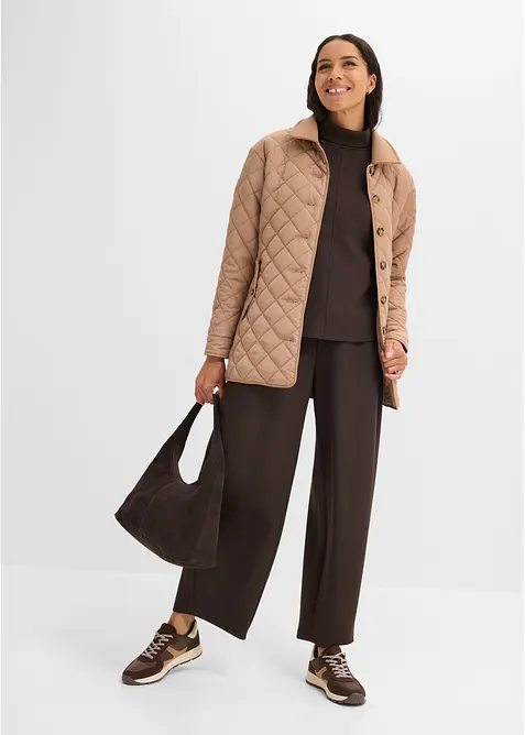 Tunn, quiltad jacka, bonprix